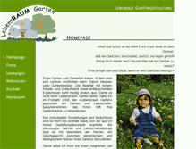 Tablet Screenshot of lebensraumgarten.info
